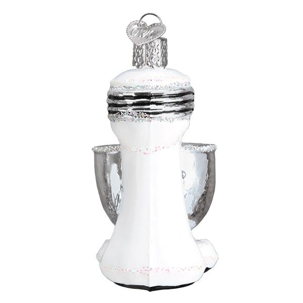 White Mixer Ornament - Image 3