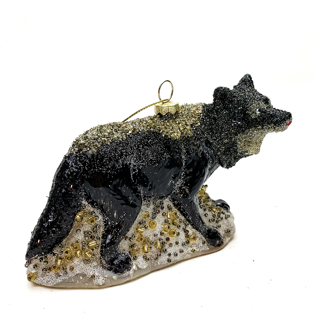 Winter Wolf Ornament - Image 3