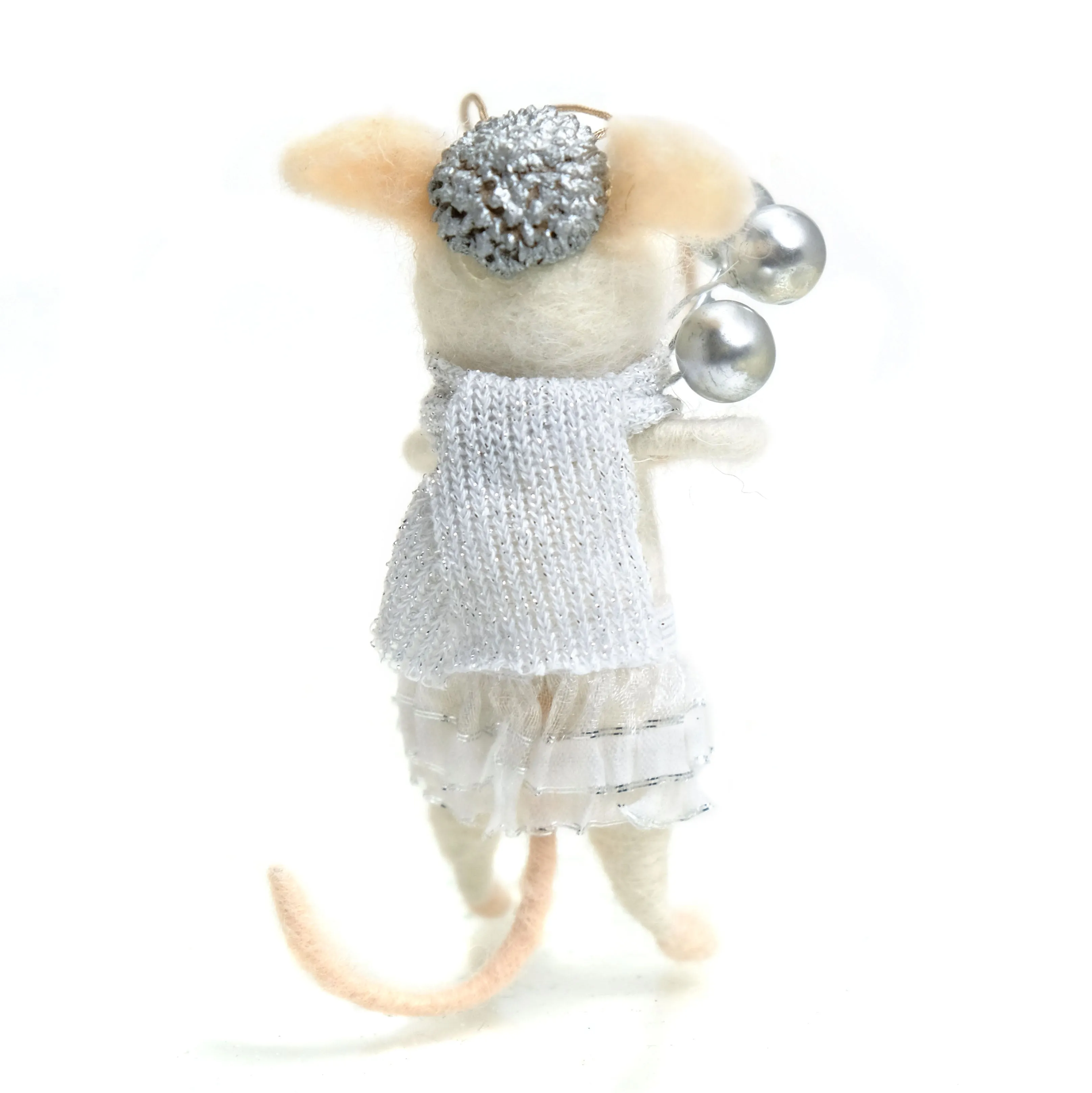 Wintertime Mice Felt Ornament - Image 3