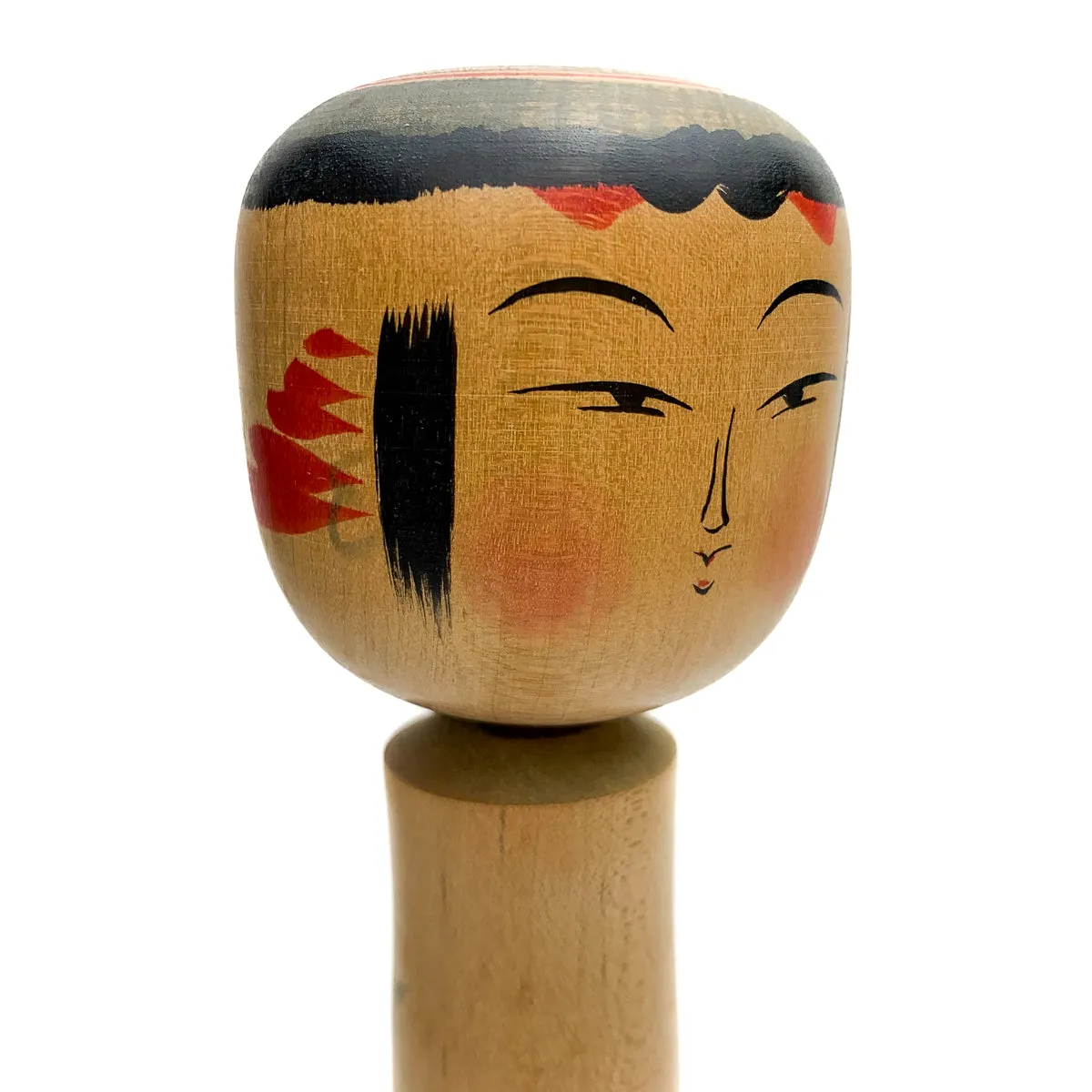Vintage Wooden Kokeshi Doll, Japan #421 - Image 10