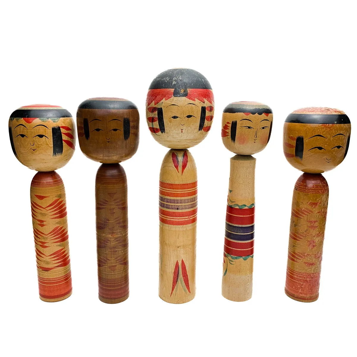 Vintage Wooden Kokeshi Doll, Japan #421 - Image 11