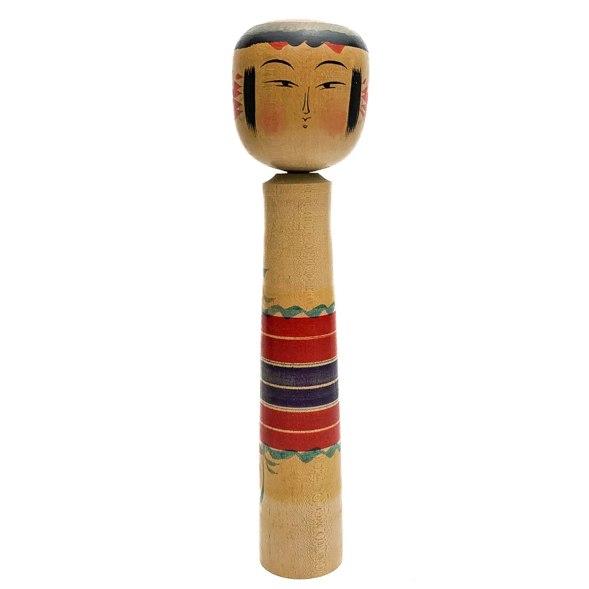 Vintage Wooden Kokeshi Doll, Japan #421 - Image 2