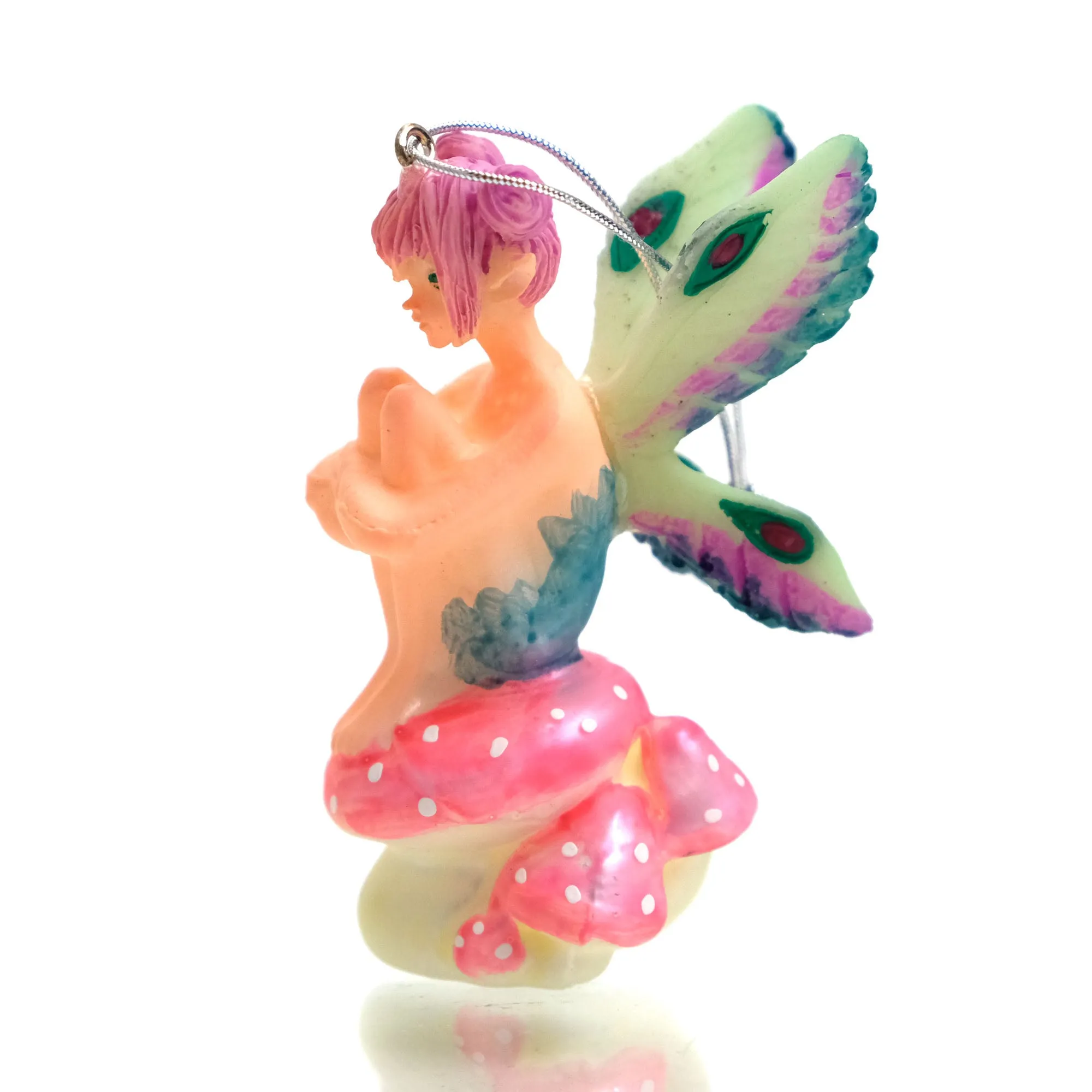 Woodland Nymph Glass Ornament - Image 2