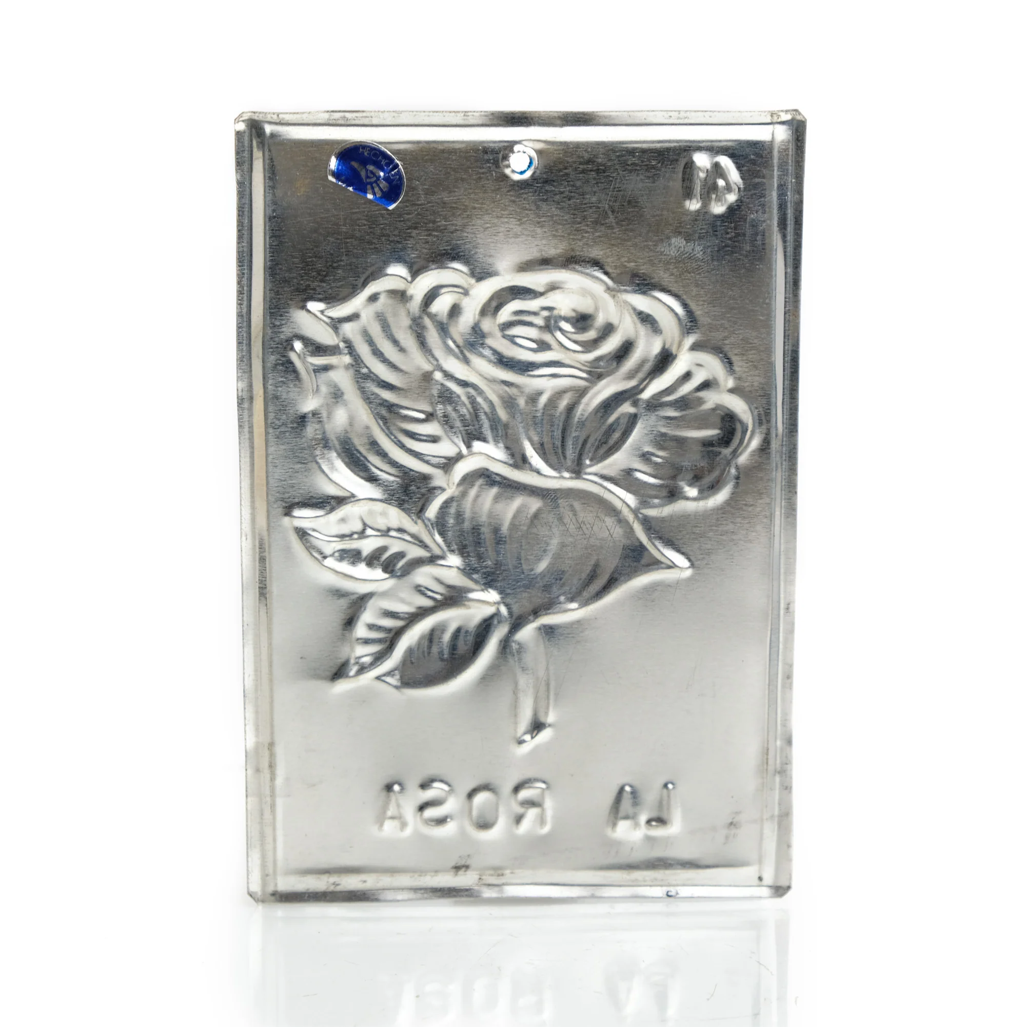 XL Tin Loteria Ornament, La Rosa - Image 2