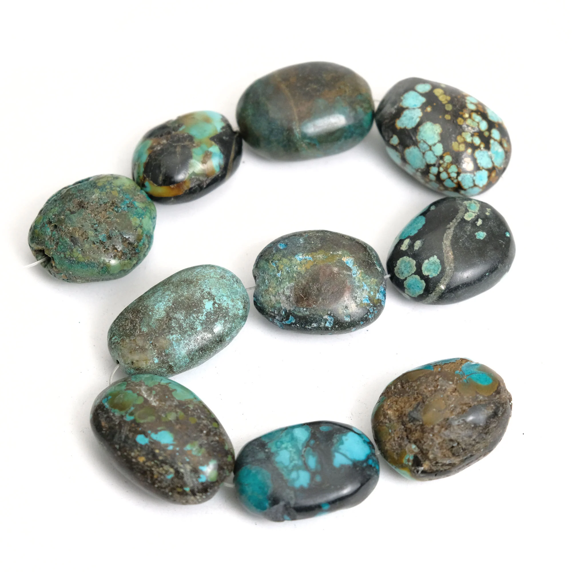 Turquoise Tibetan Natural XL Nuggets, A - Image 4