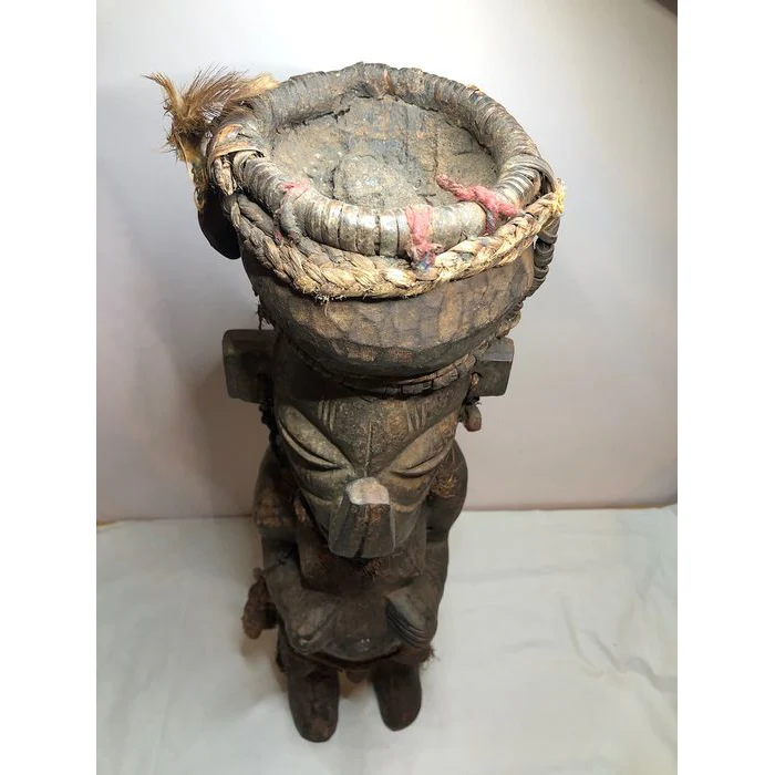 Yaka Large Khosi Figure, Democratic Republic of Congo #576 - Image 6