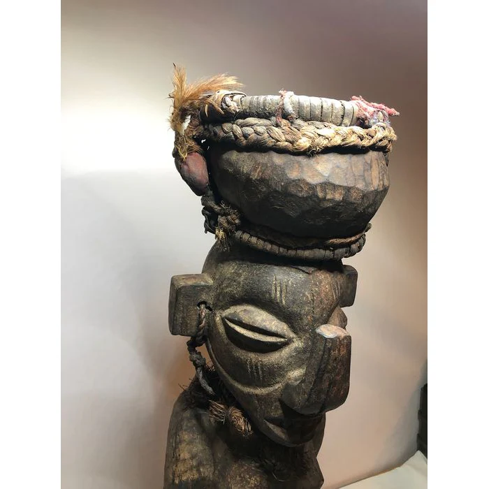 Yaka Large Khosi Figure, Democratic Republic of Congo #576 - Image 7