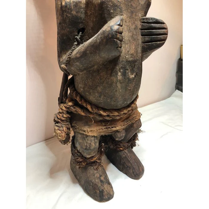 Yaka Large Khosi Figure, Democratic Republic of Congo #576 - Image 8