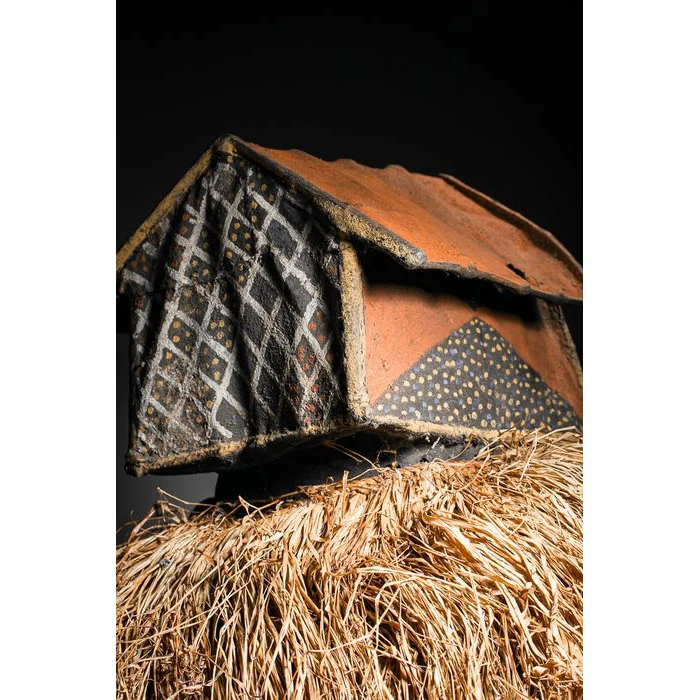 Yaka Kholuka Initiation Mask, Democratic Republic of Congo - Image 12