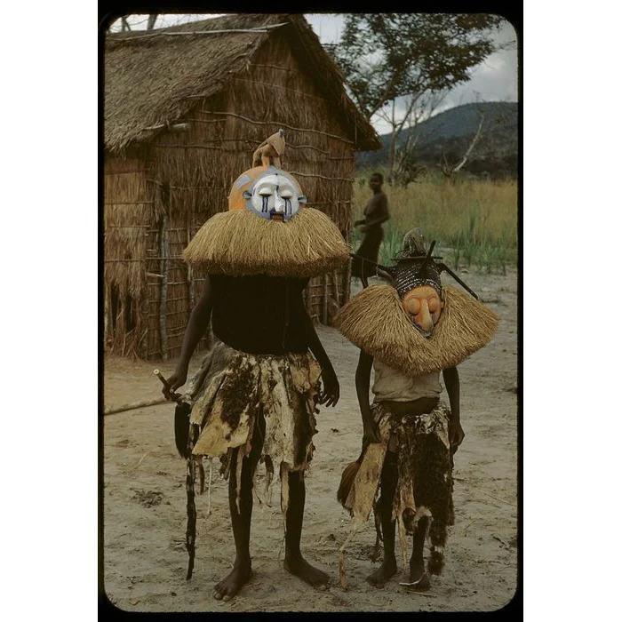Yaka Kholuka Initiation Mask, Democratic Republic of Congo - Image 15