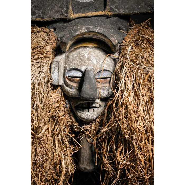 Yaka Kholuka Initiation Mask, Democratic Republic of Congo - Image 4