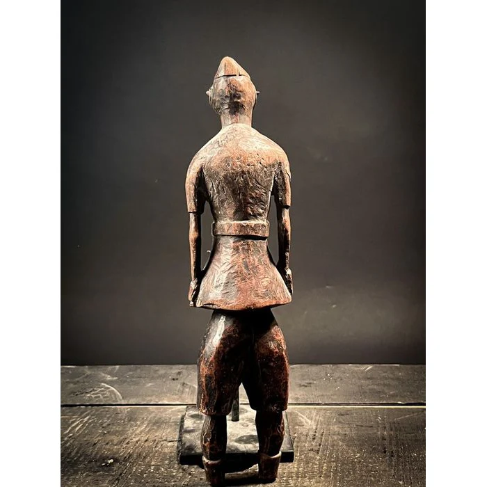 Yaka / Suku Colonial Officer Figure, Congo #193 - Image 4