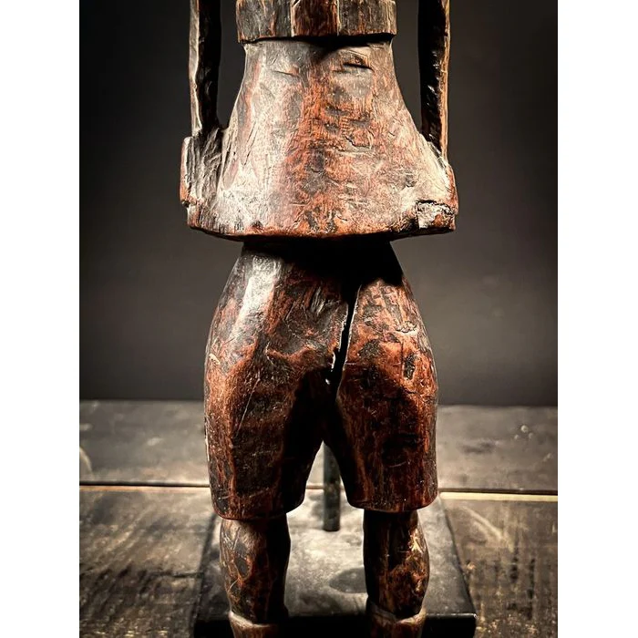 Yaka / Suku Colonial Officer Figure, Congo #193 - Image 7