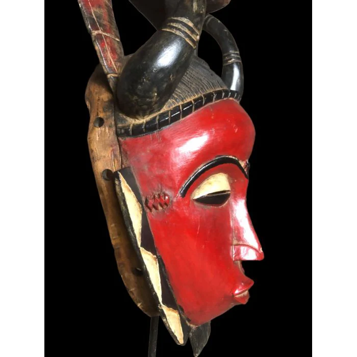 Yaure Mask with Rooster, Côte d'Ivoire #912 - Image 13