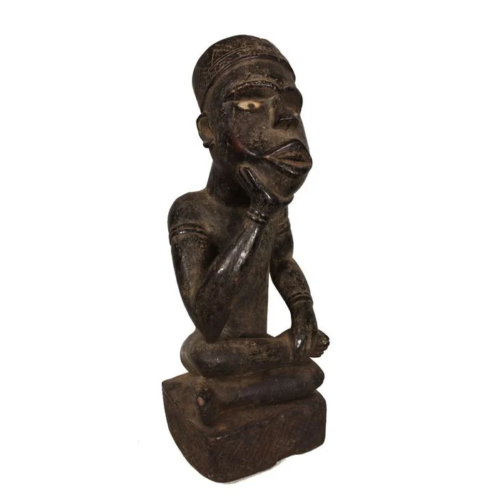 Yombe Guardian Mediator Figure, Congo #832 - Image 3