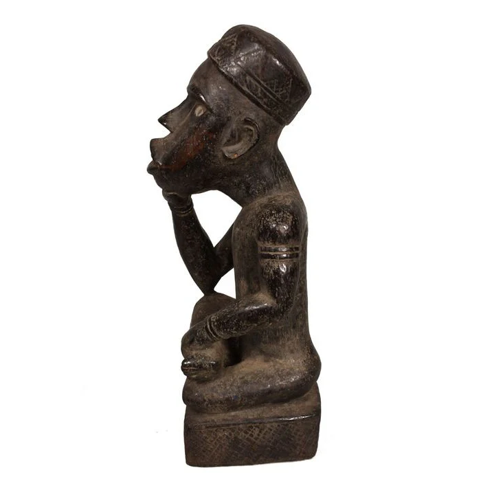 Yombe Guardian Mediator Figure, Congo #832 - Image 4