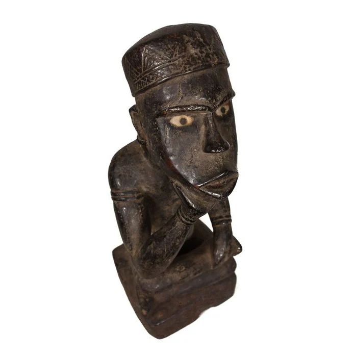 Yombe Guardian Mediator Figure, Congo #832 - Image 7