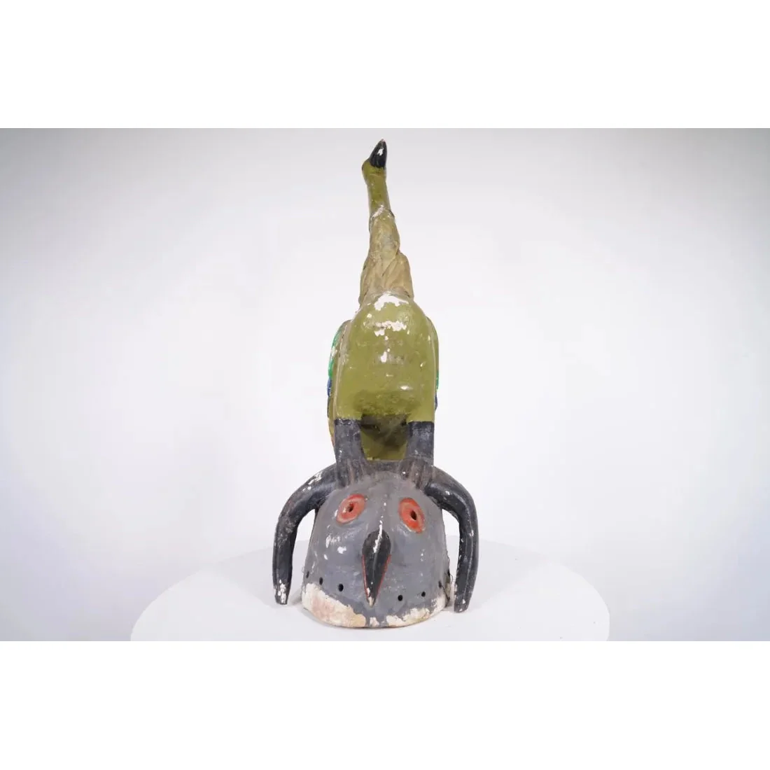Yoruba Bird Mask, Nigeria #1107 - Image 2