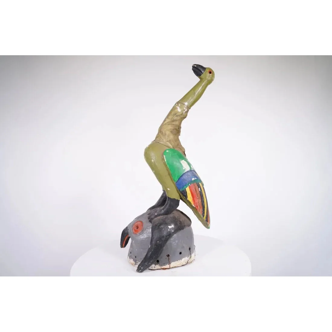 Yoruba Bird Mask, Nigeria #1107 - Image 4
