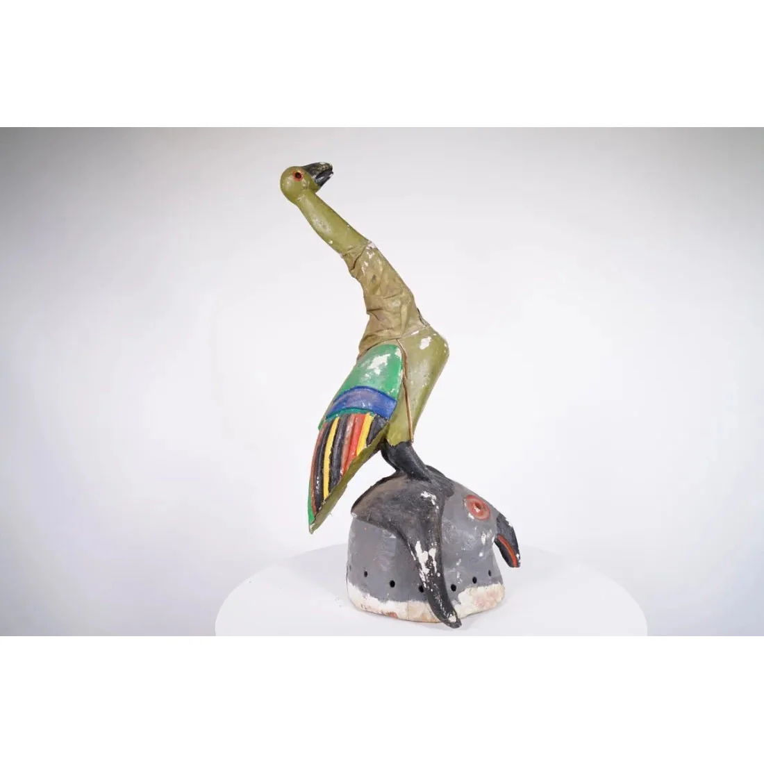 Yoruba Bird Mask, Nigeria #1107 - Image 5
