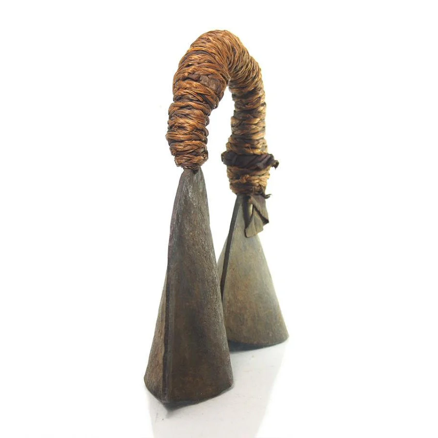 Yoruba Ceremonial Gongs Ca. 1900 (3) - Image 2