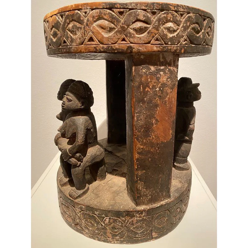 Yoruba Ceremonial Stool, Nigeria - Image 3
