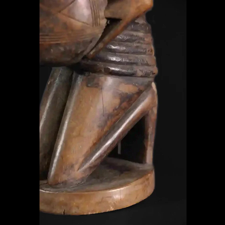 Yoruba Ifa Divination Offering Figure, Nigeria #15 - Image 10