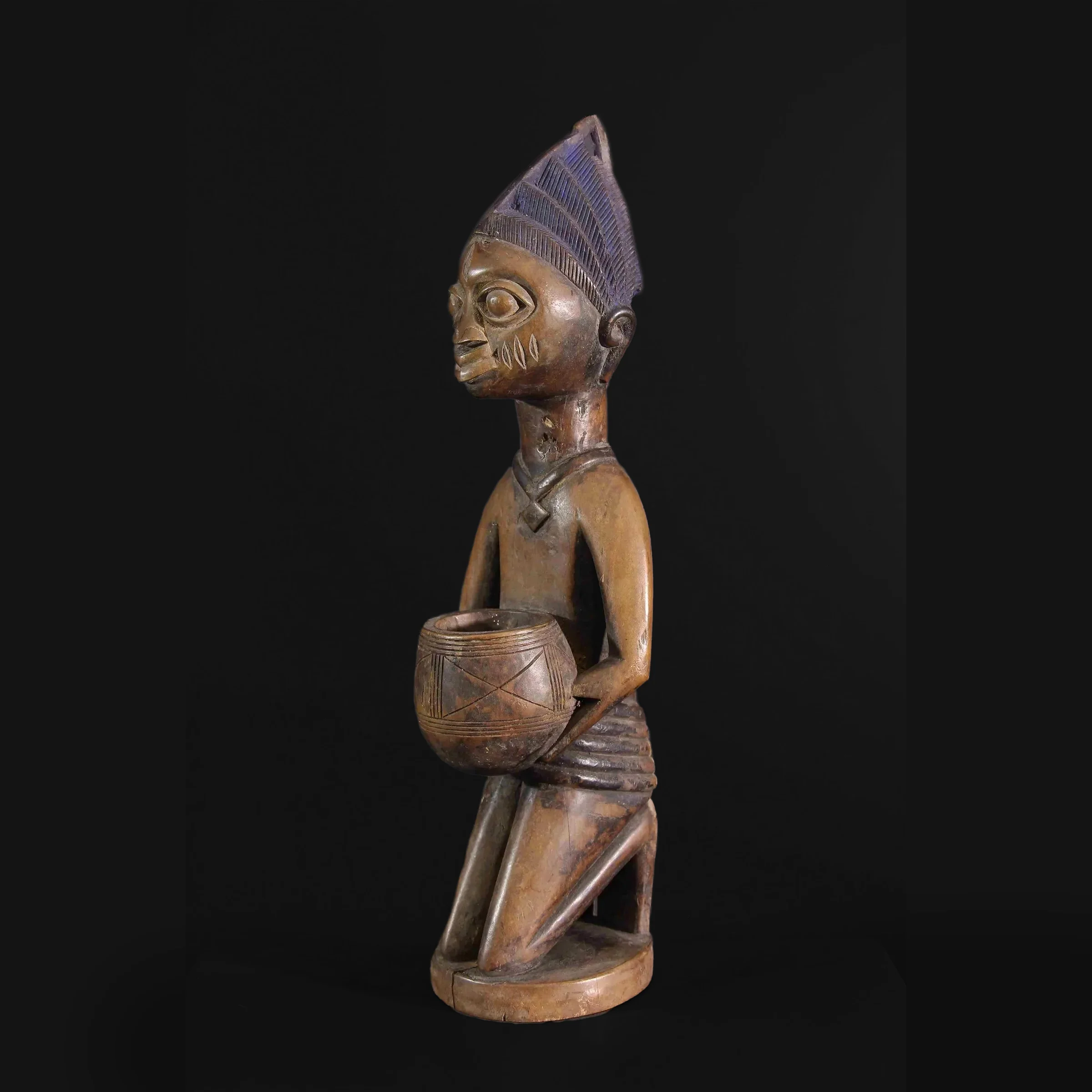 Yoruba Ifa Divination Offering Figure, Nigeria #15 - Image 3