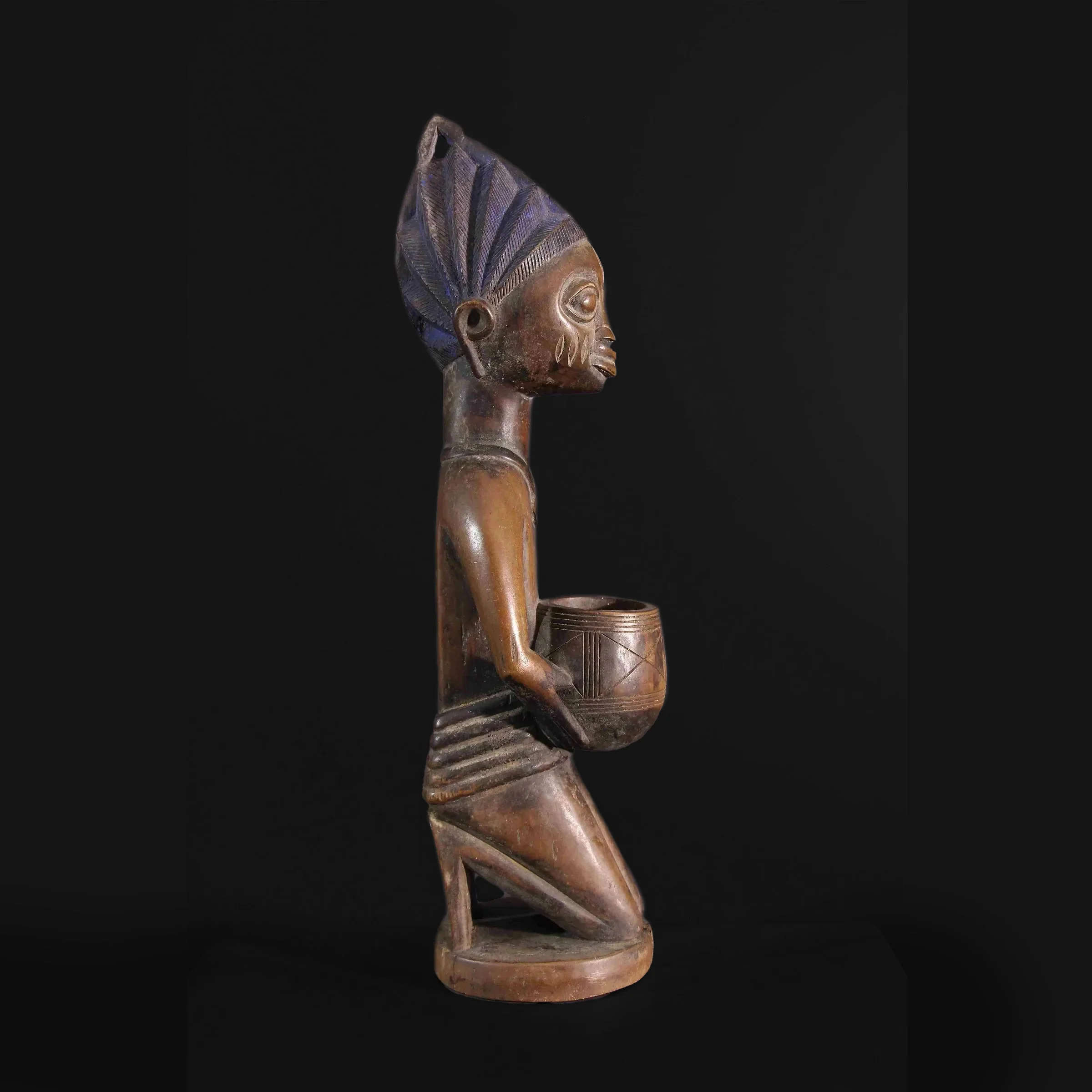 Yoruba Ifa Divination Offering Figure, Nigeria #15 - Image 4