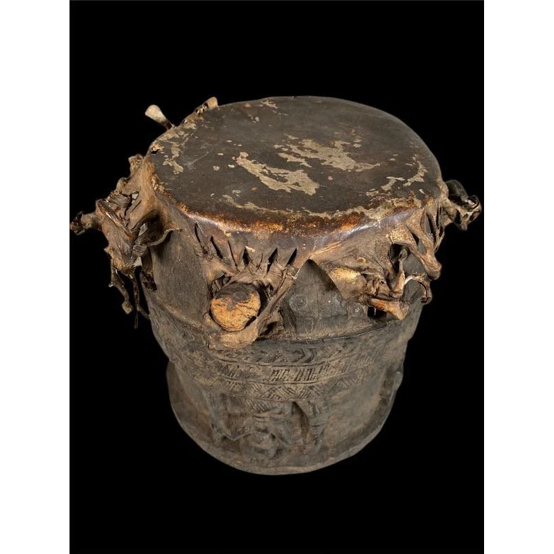 Yoruba Ceremonial Drum, Nigeria PROVENANCE - Image 6