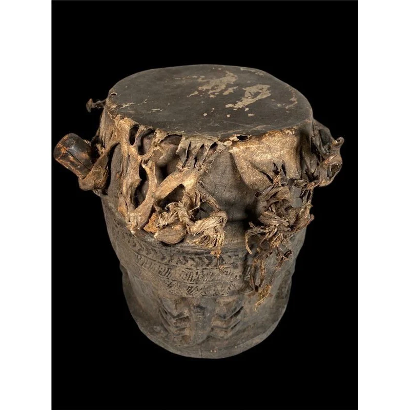 Yoruba Ceremonial Drum, Nigeria PROVENANCE - Image 7