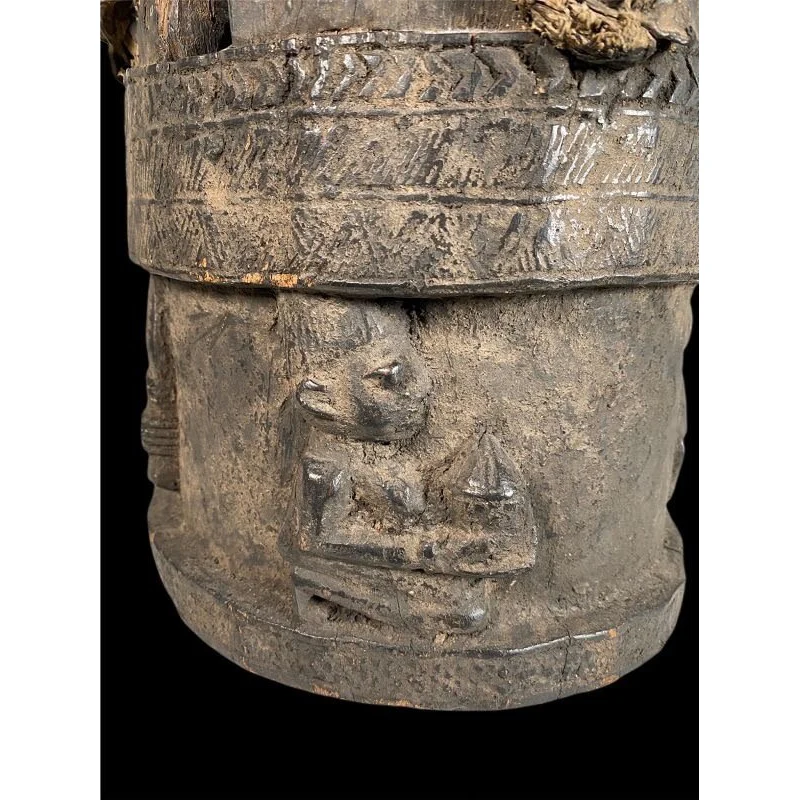 Yoruba Ceremonial Drum, Nigeria PROVENANCE - Image 8