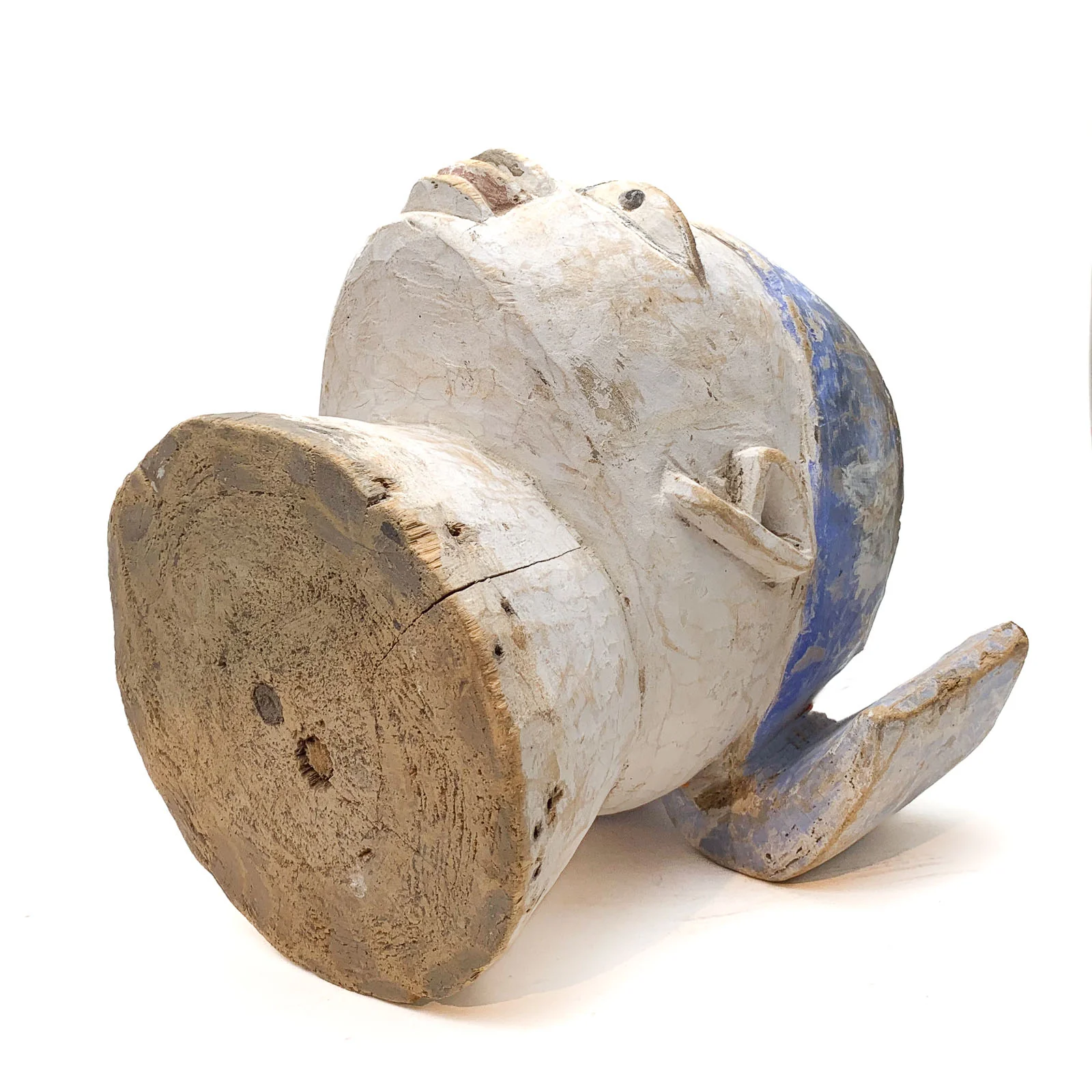 Yoruba Egungun Headdress with Kaolin Pigment, Nigeria #1157 PROVENANCE - Image 9