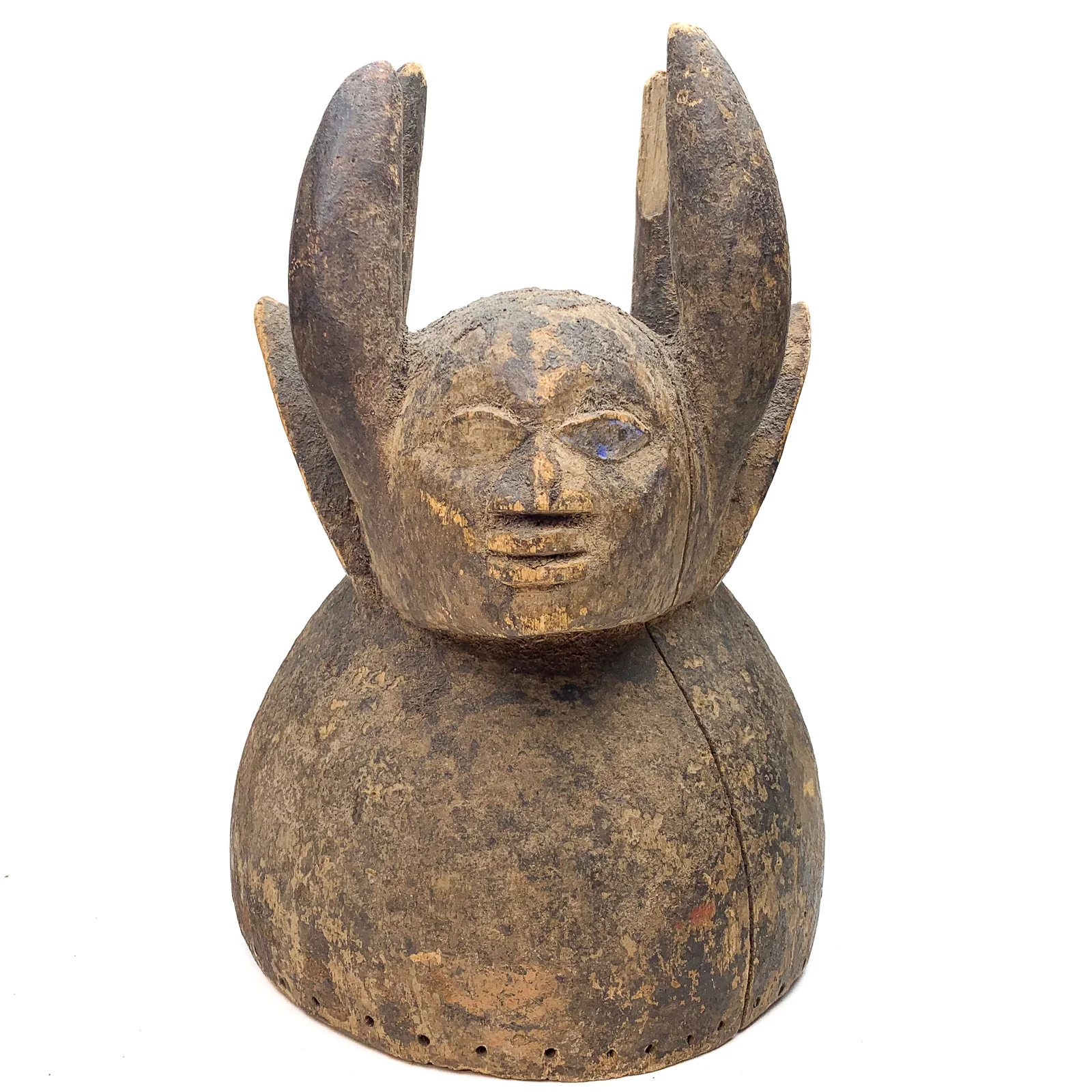 Yoruba Egungun Janus Headress, Nigeria #1145 PROVENANCE - Image 2