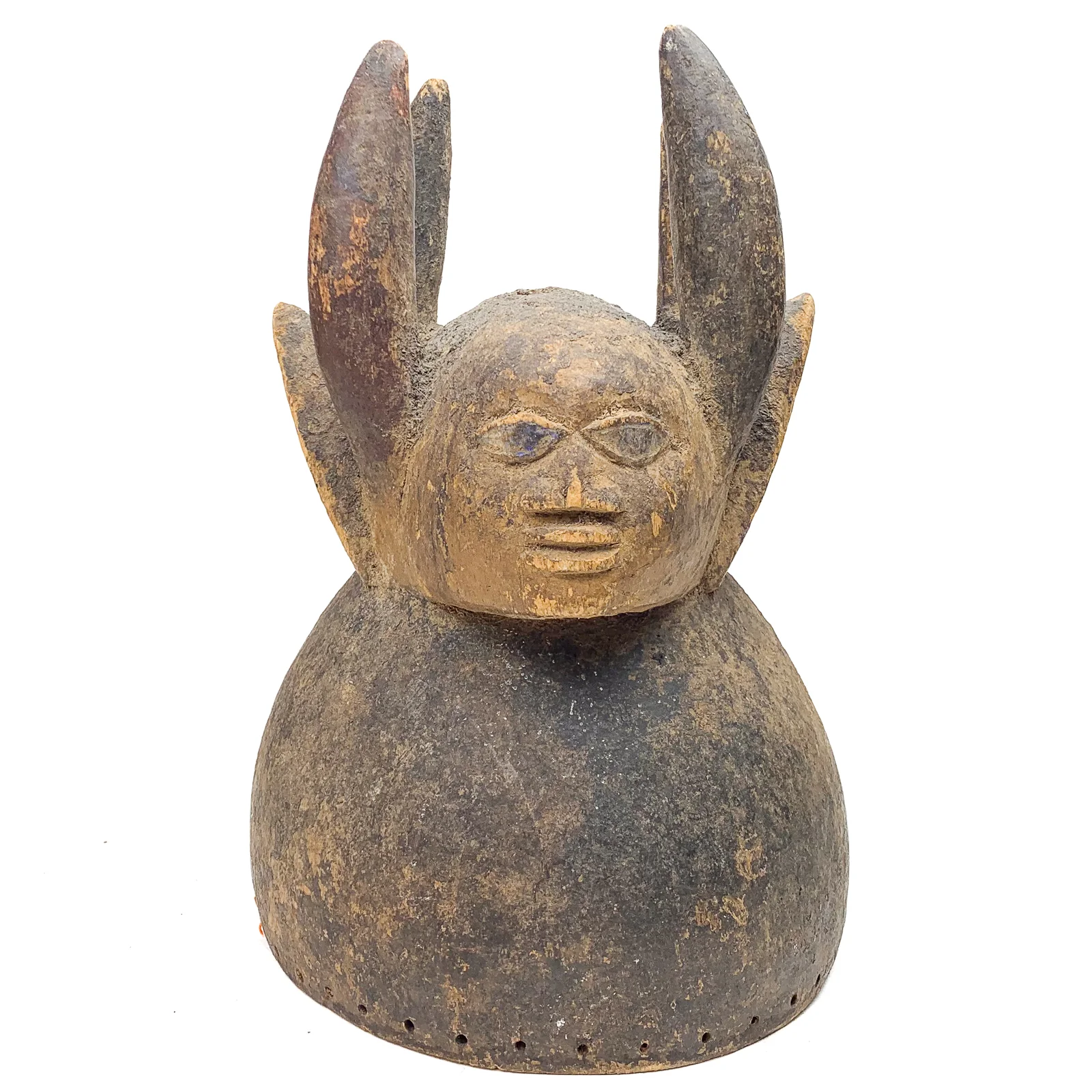 Yoruba Egungun Janus Headress, Nigeria #1145 PROVENANCE - Image 6