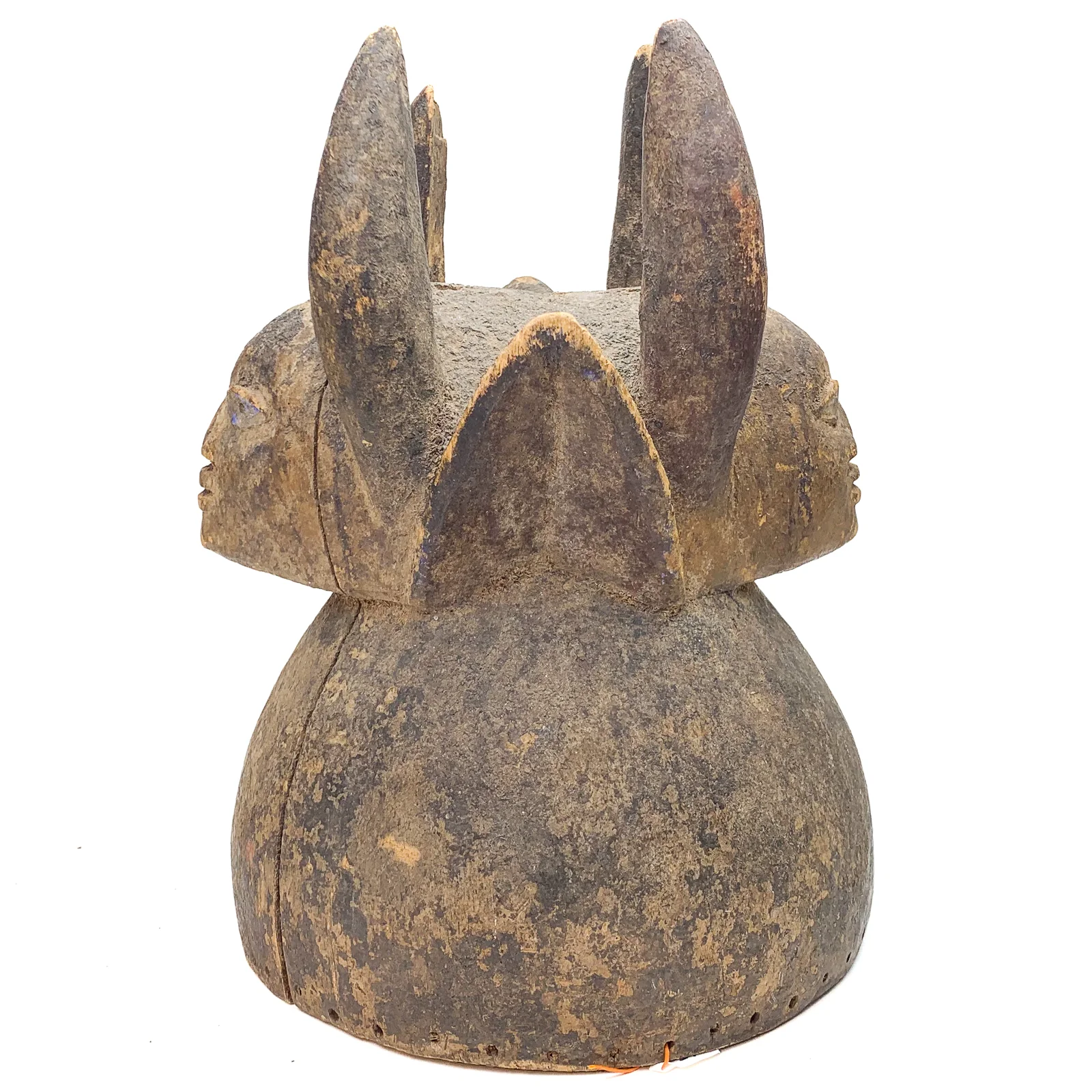 Yoruba Egungun Janus Headress, Nigeria #1145 PROVENANCE - Image 8