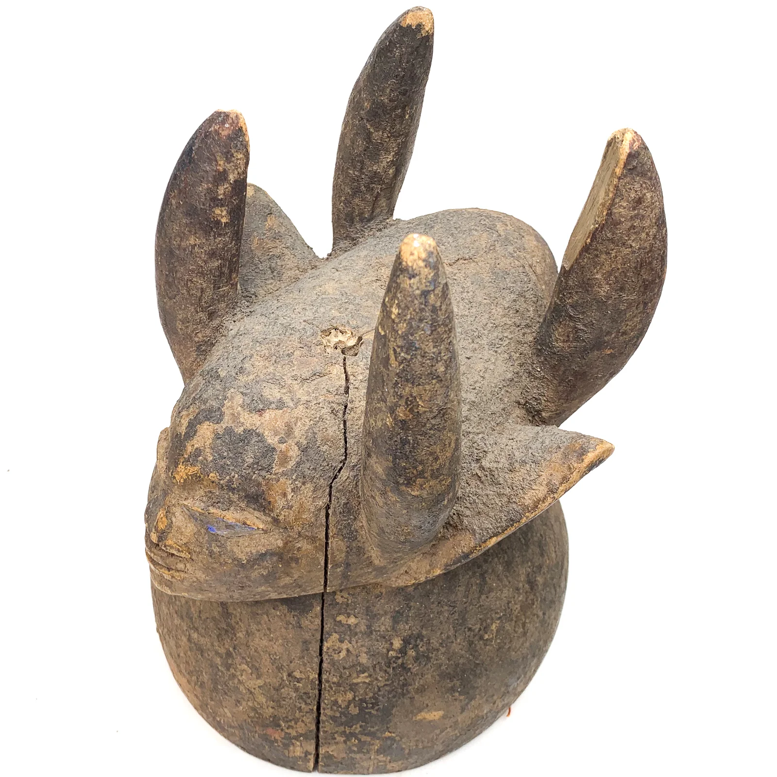 Yoruba Egungun Janus Headress, Nigeria #1145 PROVENANCE - Image 9