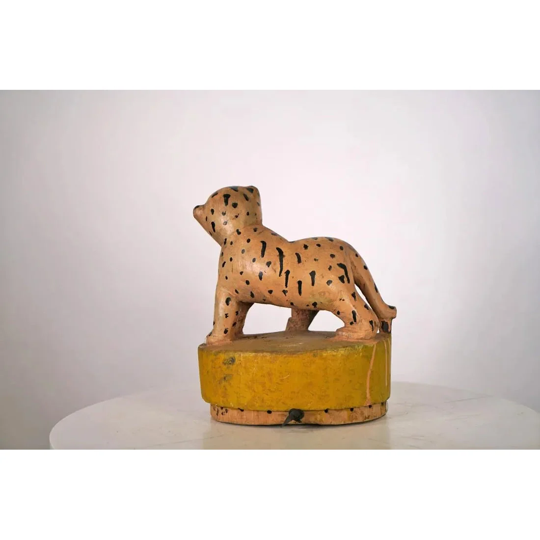 Yoruba Egungun Mask with Leopard Figure, Nigeria #1061 - Image 4