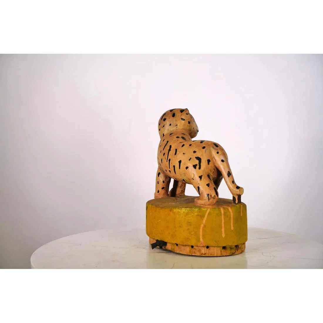 Yoruba Egungun Mask with Leopard Figure, Nigeria #1061 - Image 5