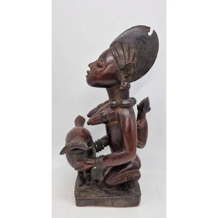 Yoruba Female Ifa figure, Nigeria #78 - Image 3