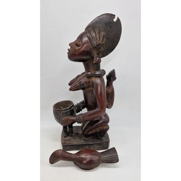 Yoruba Female Ifa figure, Nigeria #78 - Image 6