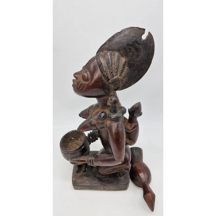 Yoruba Female Ifa figure, Nigeria #78 - Image 8
