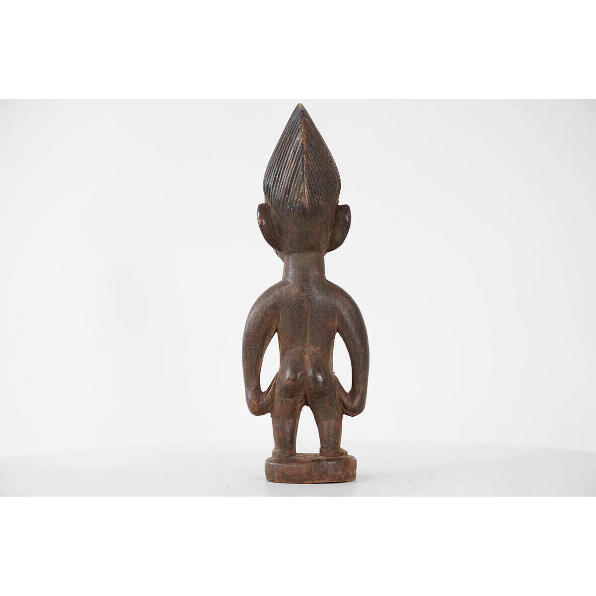 Yoruba Female Ibeji Twin Figure, Nigeria #1114 - Image 6