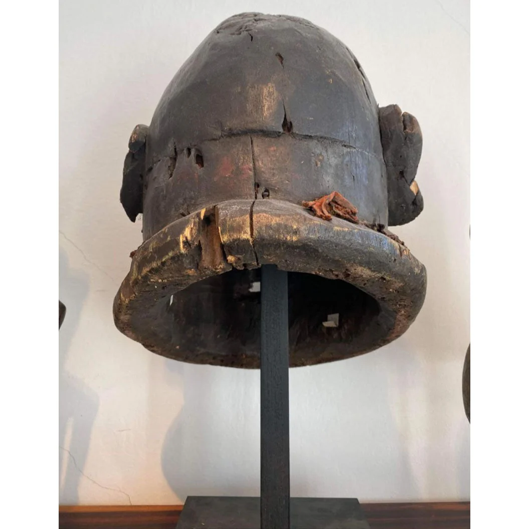 Yoruba Gẹlẹdẹ Female XL Helmet Mask, Nigeria #1142 PROVENANCE - Image 6