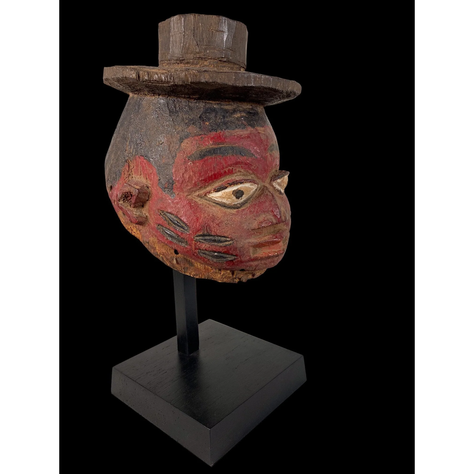 Yoruba Top Hat Gelede Dance Mask, Nigeria PROVENANCE - Image 6