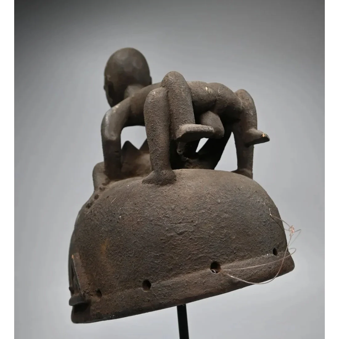 Yoruba Gelede Mask with Copulating Couple, Nigeria - Image 6