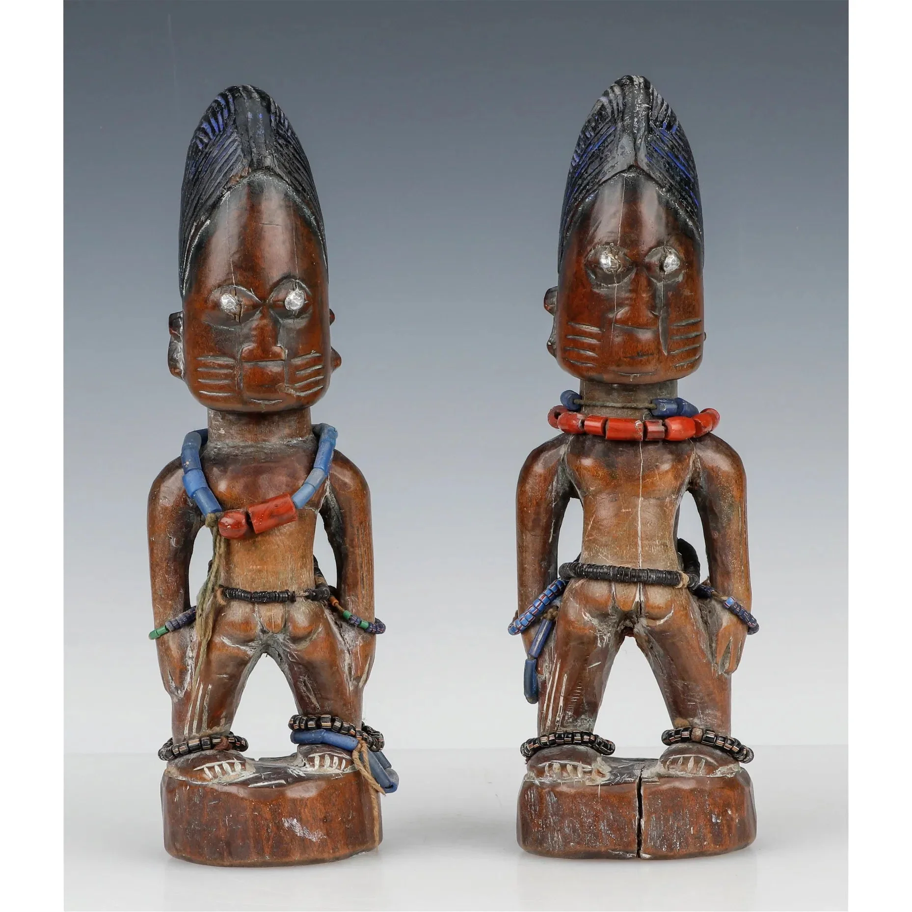 Yoruba Ibeji Figures PAIR, Nigeria PROVENANCE - Image 2