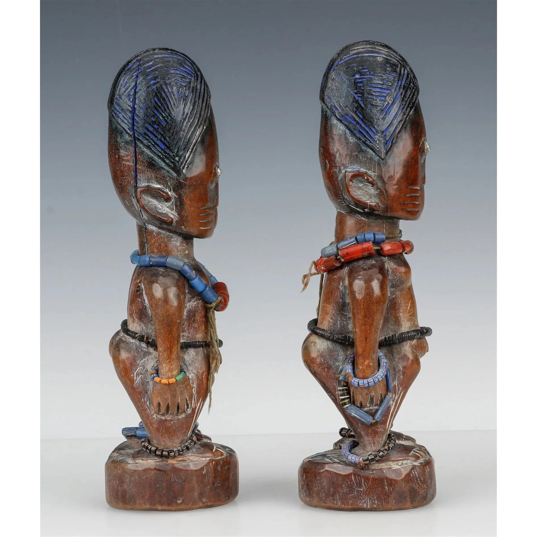 Yoruba Ibeji Figures PAIR, Nigeria PROVENANCE - Image 3