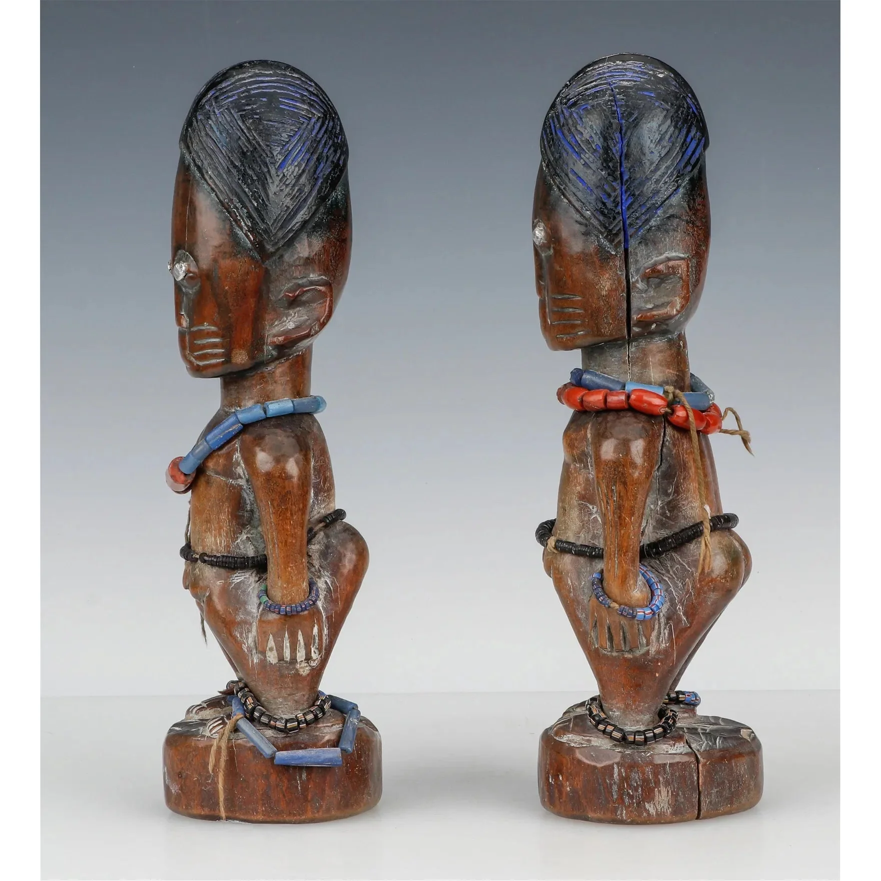 Yoruba Ibeji Figures PAIR, Nigeria PROVENANCE - Image 4