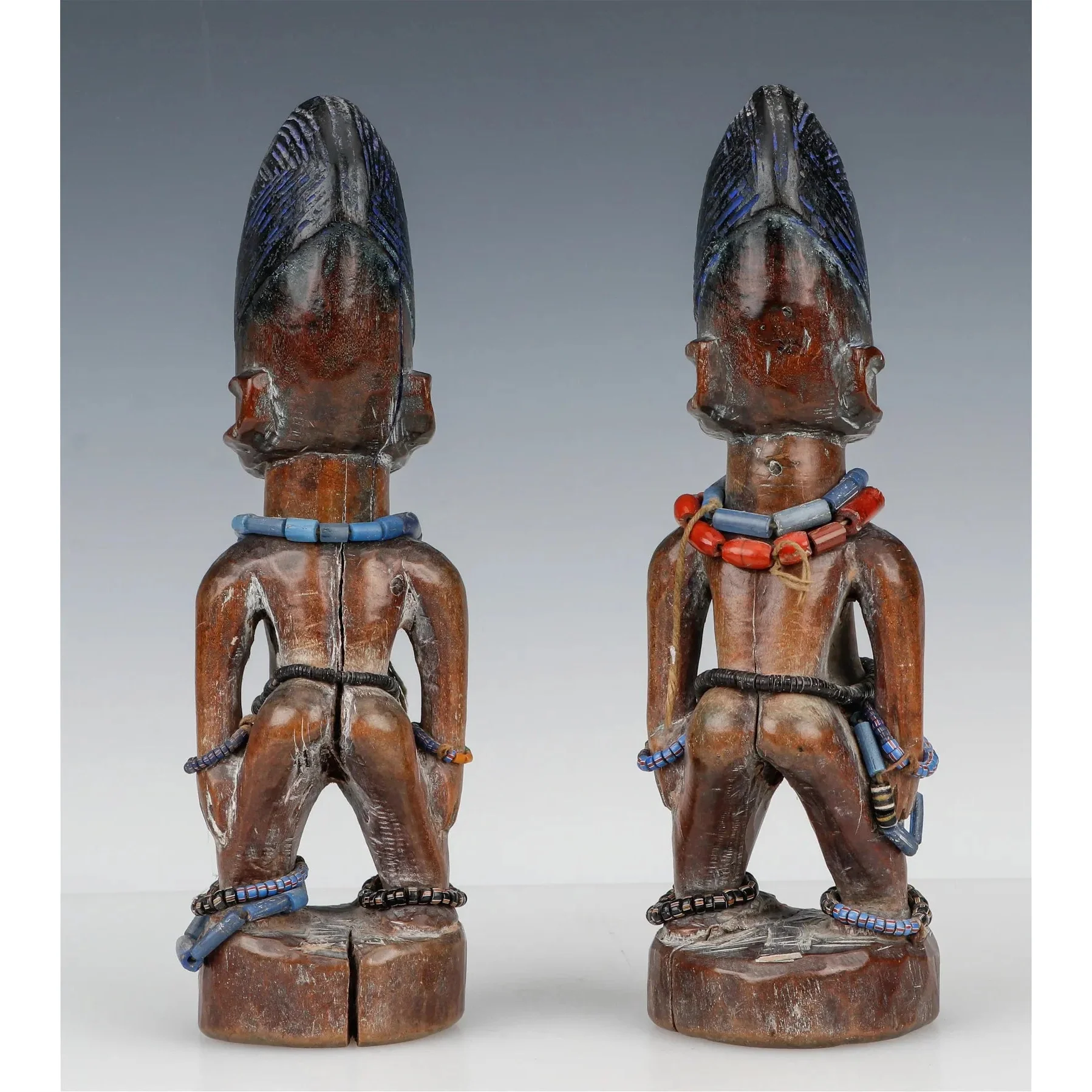 Yoruba Ibeji Figures PAIR, Nigeria PROVENANCE - Image 5
